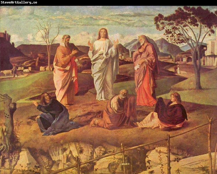 Giovanni Bellini Transfiguration of Christ